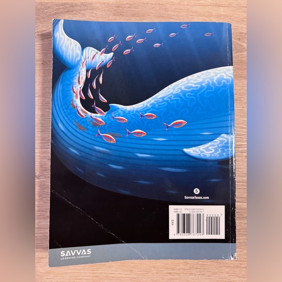 enVision Math 2.0 Texas Edition Volume 1 5th Grade Workbook - Student Edi - GOOD - Picture 2 of 4